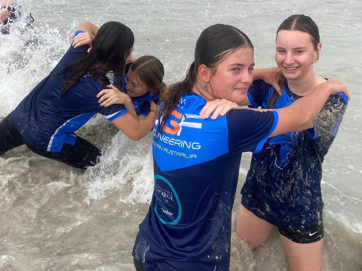 As the culmination of our girls&rsquo; Saturday morning preseason program, we headed to the beach for a session full of energy, enthusiasm, and effort. 🏖️🏉

It was a great variation to our regular training, with coaches from across our older teams 