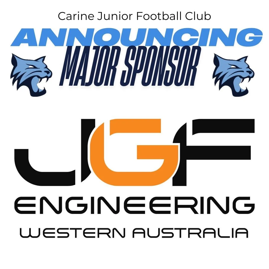 🏉 Welcome Back, JGF Engineering! ⚙️

JGF Engineering returns as a valued sponsor for the 2026 season, continuing their support of the Carine JFC community.

Their contribution helps us provide opportunities for players across all age groups, and we&