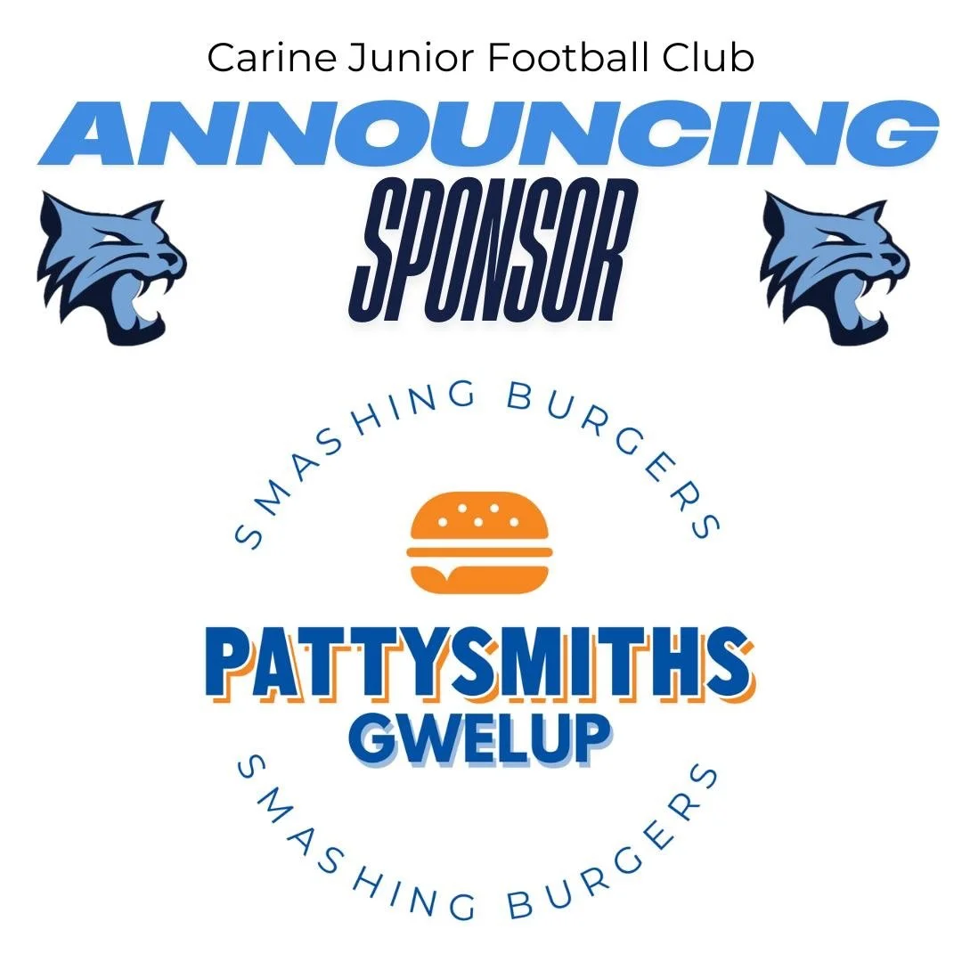 🍔 Thank You, Pattysmiths Gwelup! 🍔

We&rsquo;re pleased to have Pattysmiths Gwelup continuing their support, generously contributing vouchers to help us recognise and reward our players throughout the season.

Their ongoing support is greatly appre