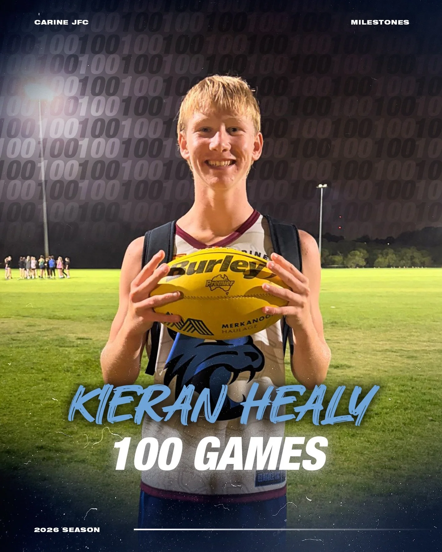 Before we dive deeper into Round 2 we need to celebrate an additional 100th game from Round 1!

Kieran, congratulations on achieving this huge milestone! 1️⃣0️⃣0️⃣