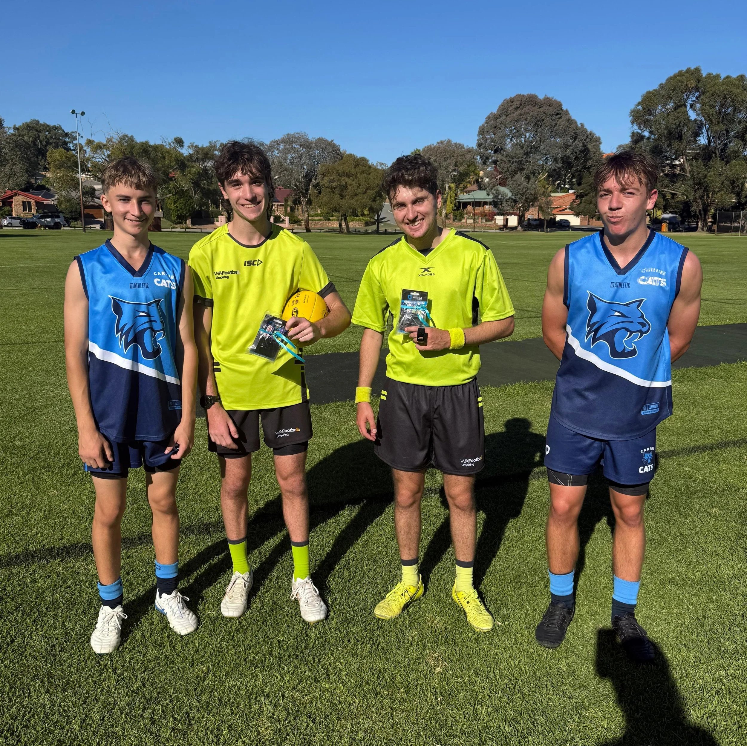 On a perfect day for football, as we celebrated Mother&rsquo;s Day, it was fantastic to see our continued recognition and appreciation of the umpires across Sunday&rsquo;s games. 💙🏉

We extend a genuine thank you to all umpires across the junior fo