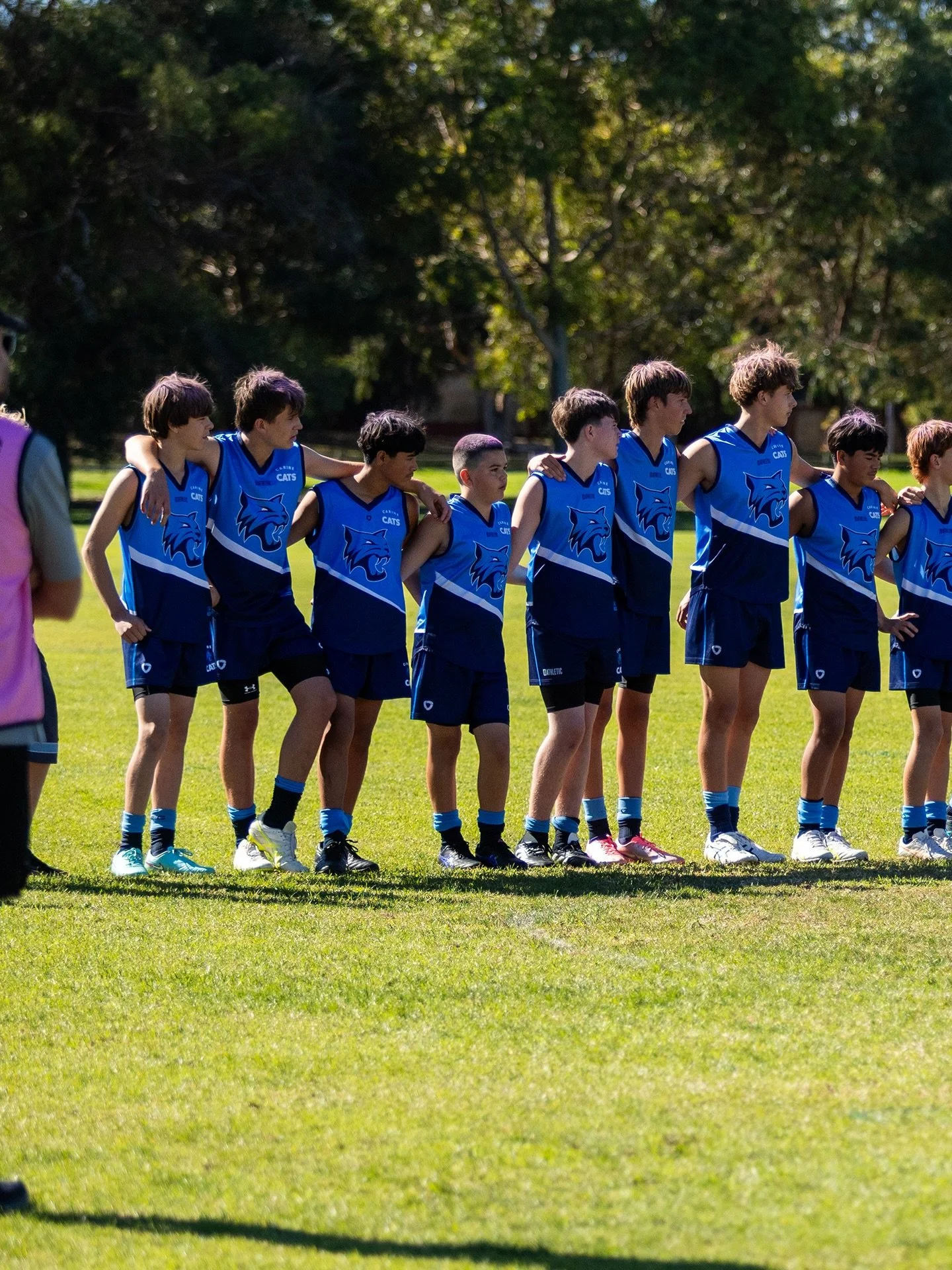 Our Y09 Boys brought the fire to their Umpire Appreciation Round clash with Mosman Park JFC on Sunday. 💪🏉

Treated to perfect conditions, the boys brought strong pressure and intensity from the opening bounce.

Despite Mosman Park fighting hard rig