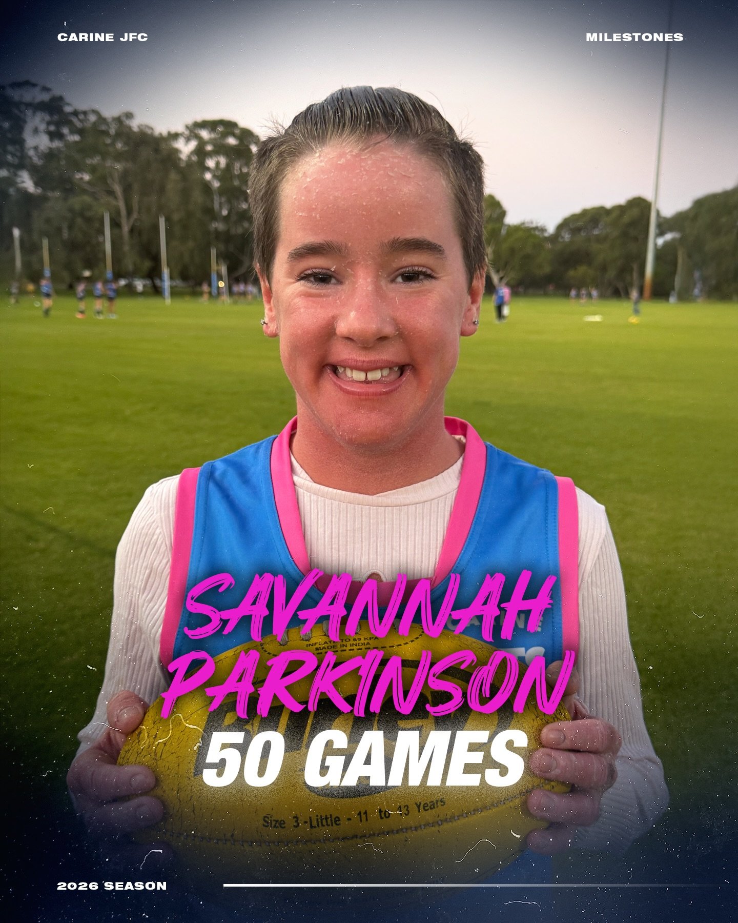 Savannah and Poppy (Y7/8) both played their 50th game this weekend! Congratulations to both of you for this huge achievement! 5️⃣0️⃣