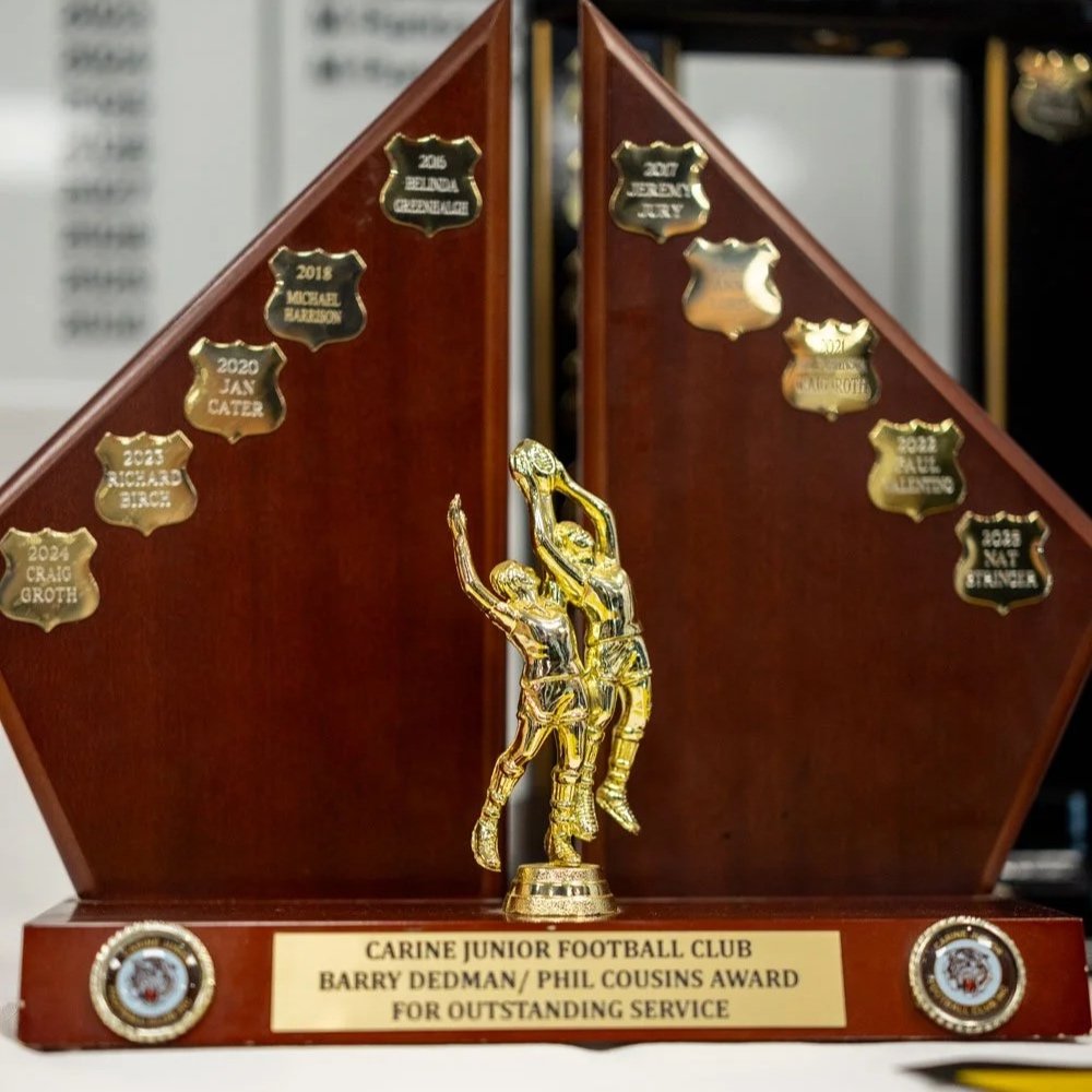 2026 Carine JFC Volunteer of the Year Award