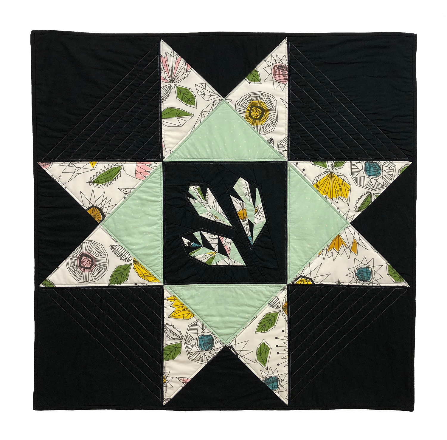 Geode Star Quilt 2018