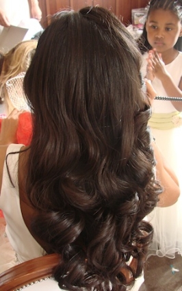 DOWN AND HALF UP-Styles On B | NYC Hair DOWN AND HALF UP-Styles On B | NYC Hair
