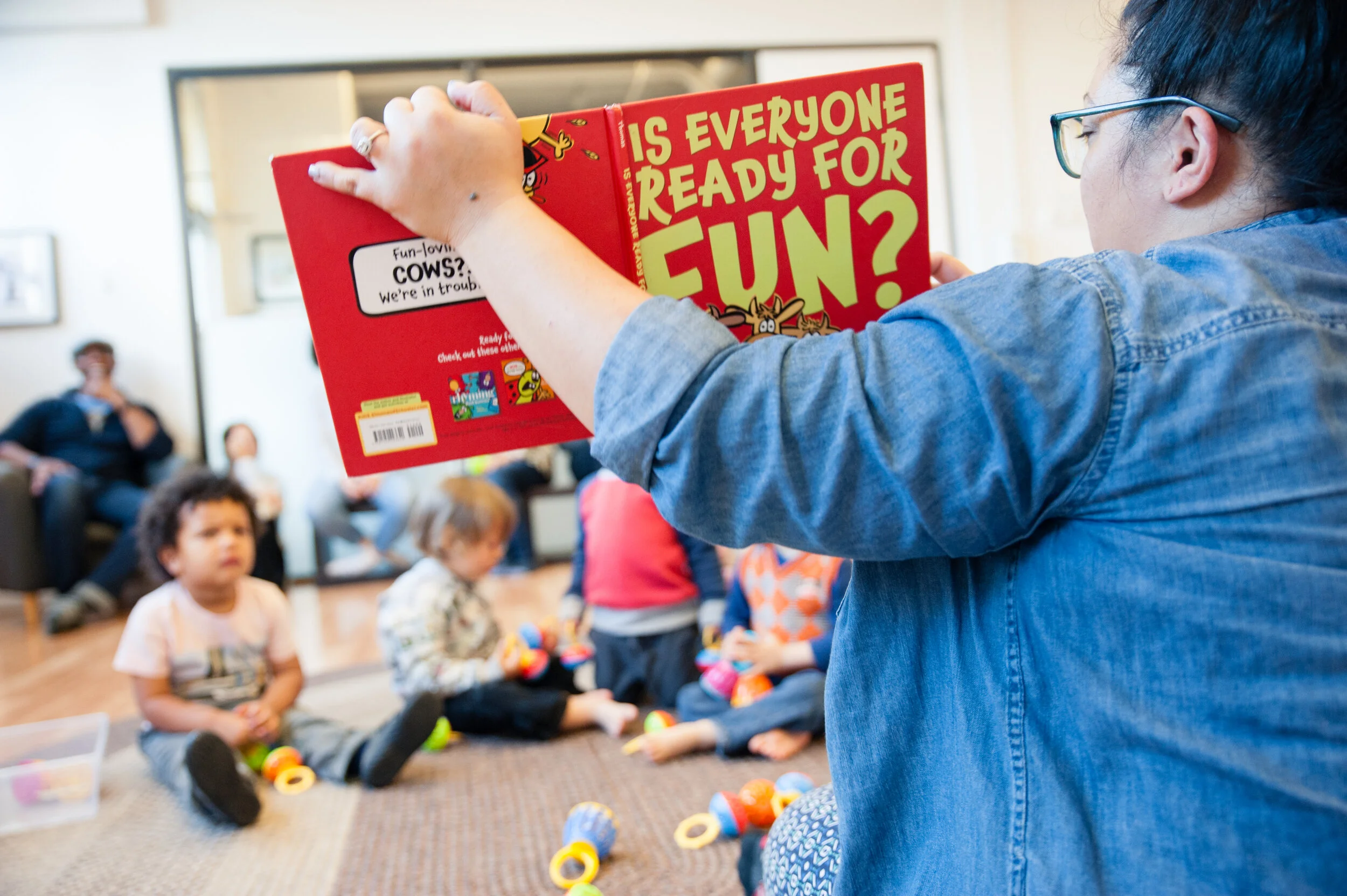 music, stories and play…while you’re home.