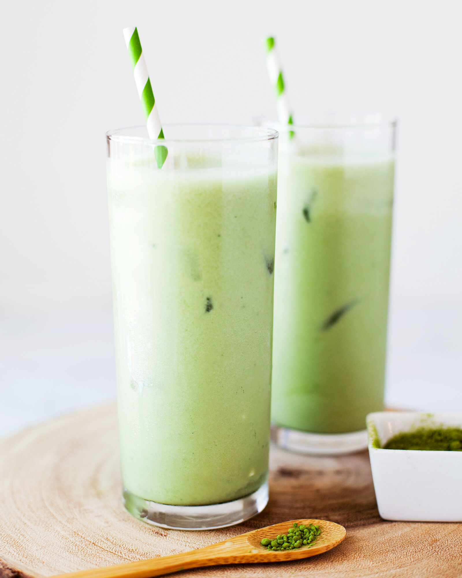 Matcha Milk Tea (Hot & Iced Versions) - Amee's Savory Dish