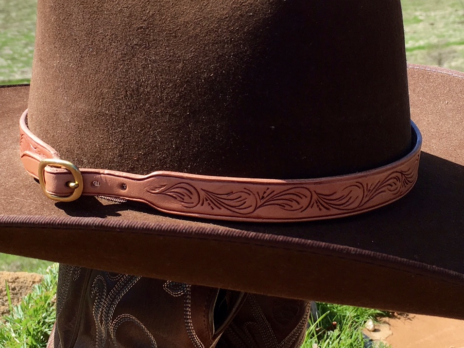 Carved hat band