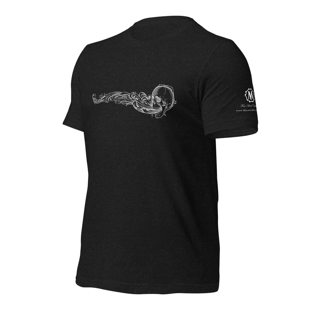 John Wick 4 Dueling Pistols Engraving Design T-Shirt - Dark 