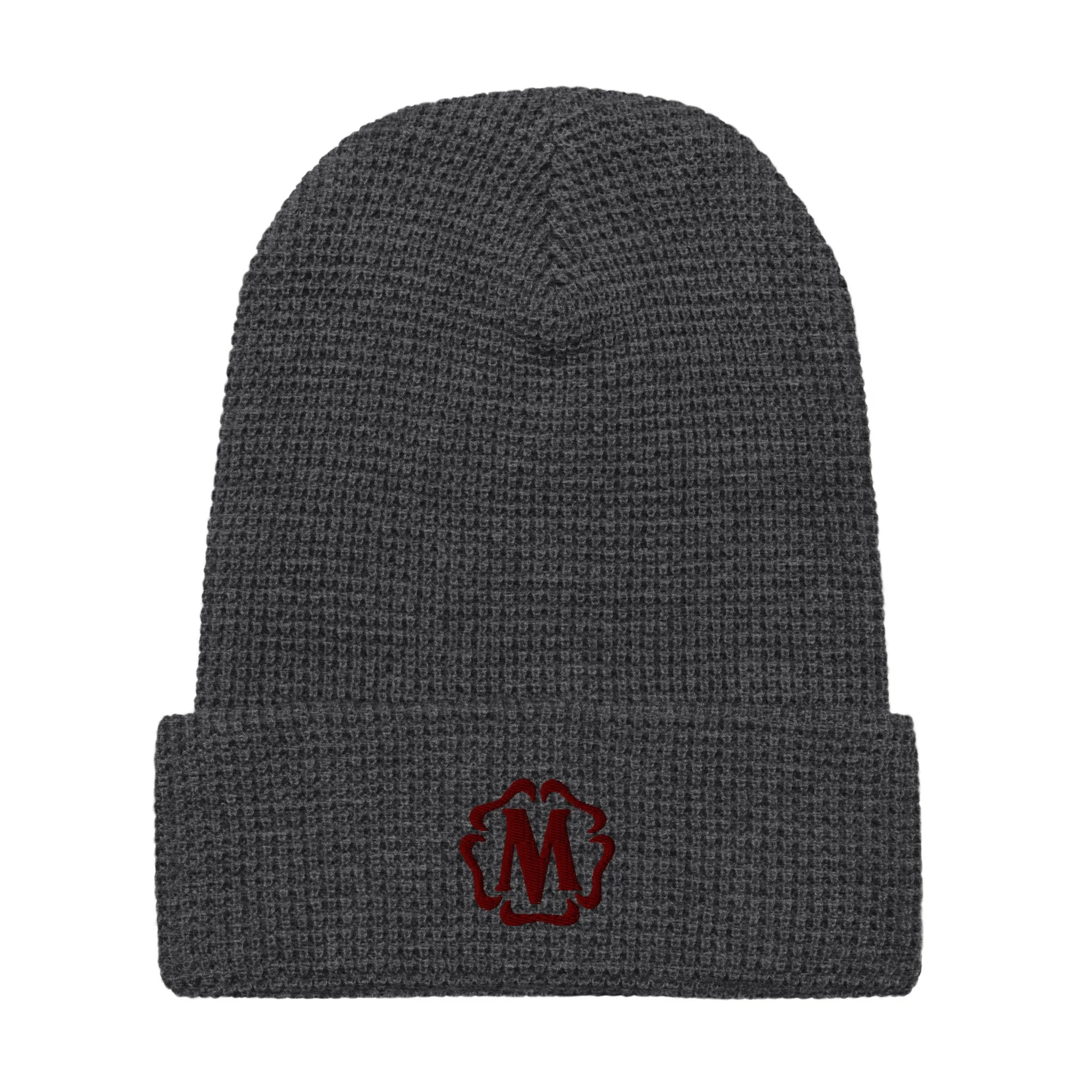 waffle-beanie-heather-charcoal-front-656208a2b42c7.jpg