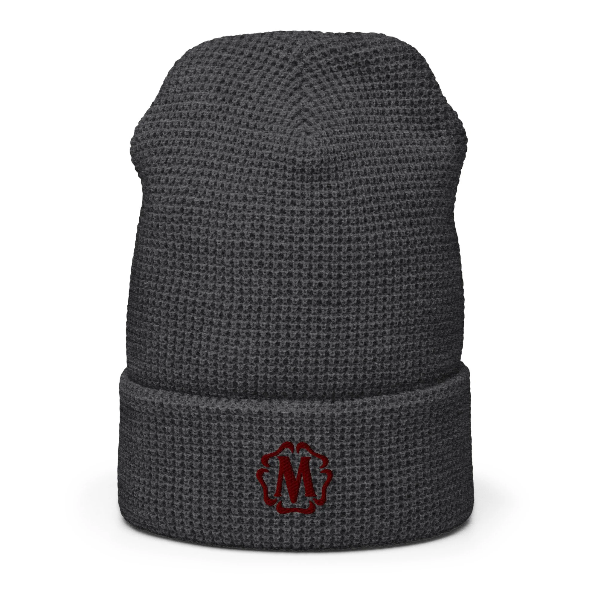 waffle-beanie-heather-charcoal-front-2-656208a2b4303.jpg
