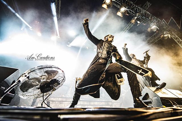 First time shooting the mighty @officialpowerwolf, and holy shit dudes!!