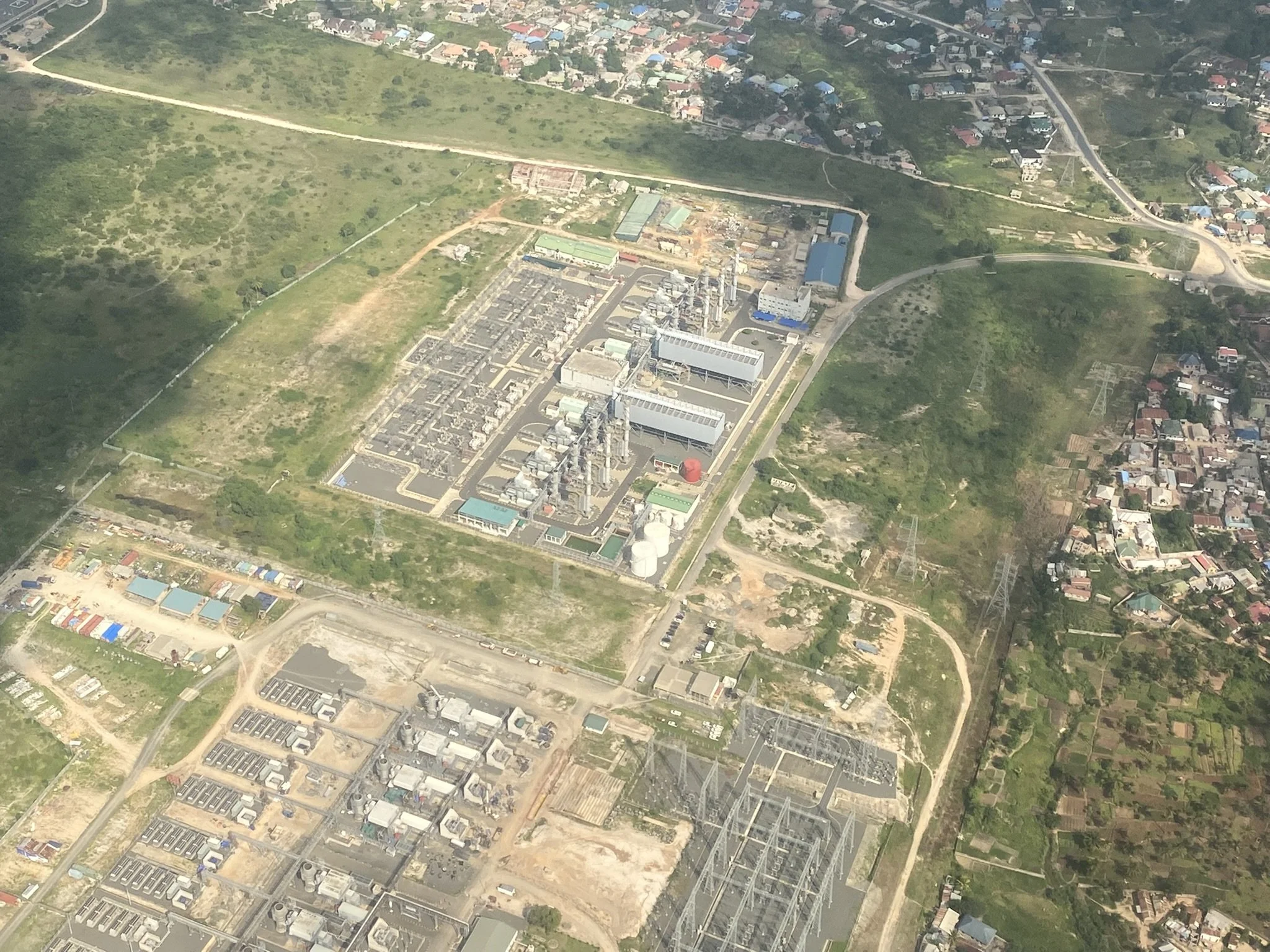 Overhead view of the Project Site