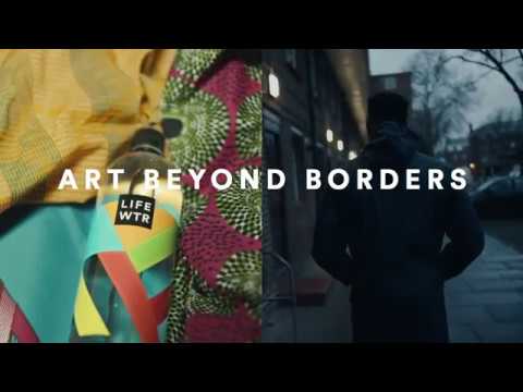 LIFEWTR Art Beyond Border - Yinka Ilori