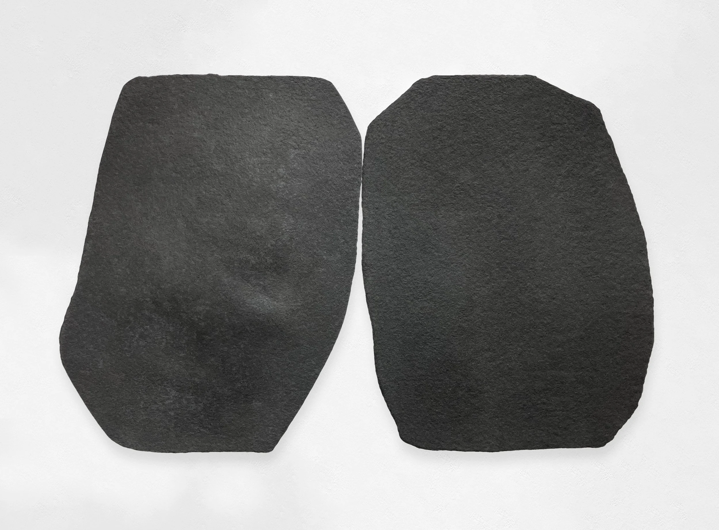 DYADIC : cotton + hemp + pigment : 36” x 44” :  2025