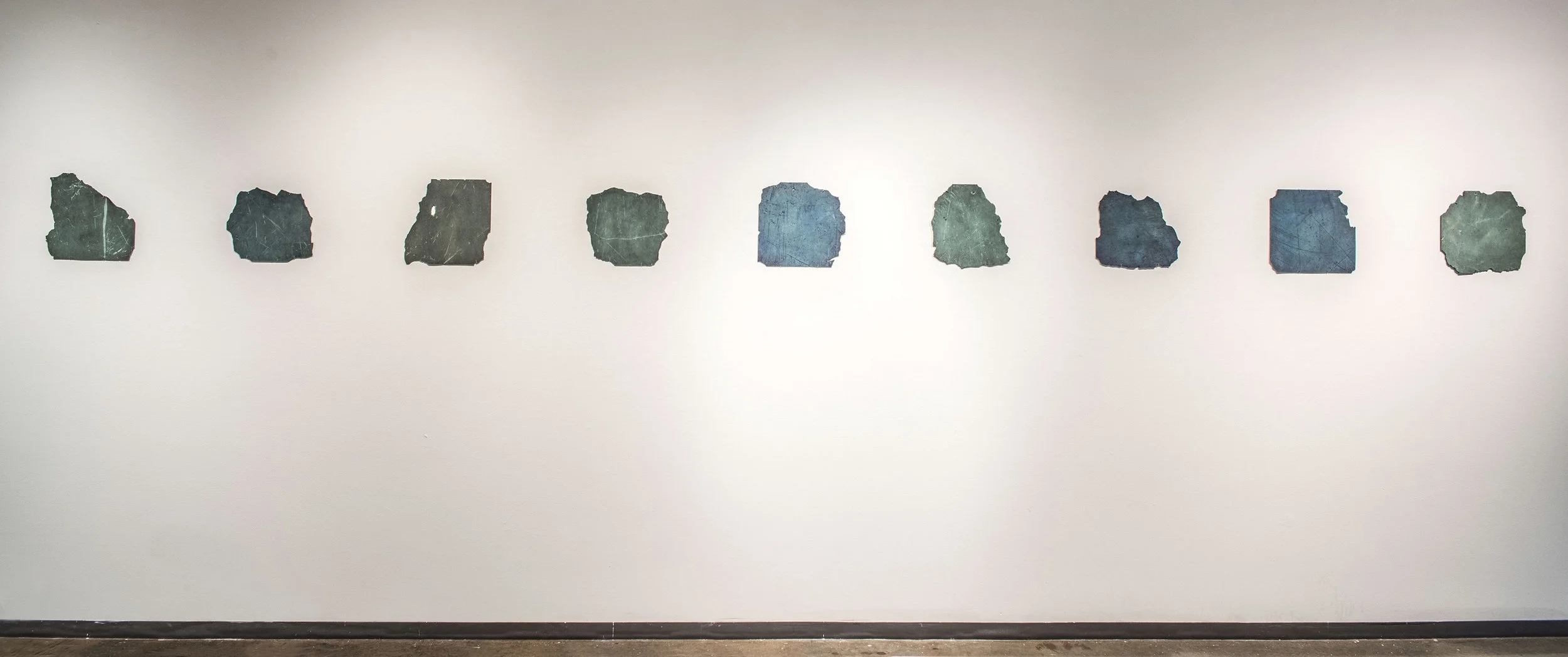 In Process exhibition installation