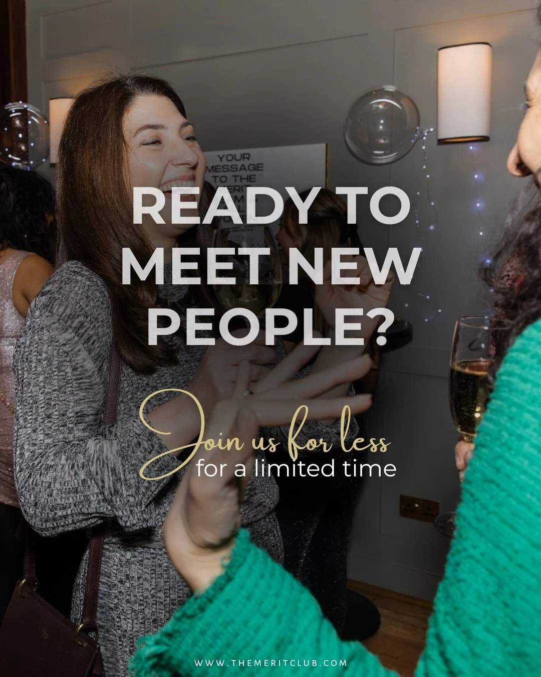 We&rsquo;re gifting 50 women the chance to join The Merit Club on our Special Yearly Plan - forever.

No contract, no commitment.
 Just a beautiful opportunity to become part of a like-minded community.
Your voucher unlocks our full Gold / Club membe
