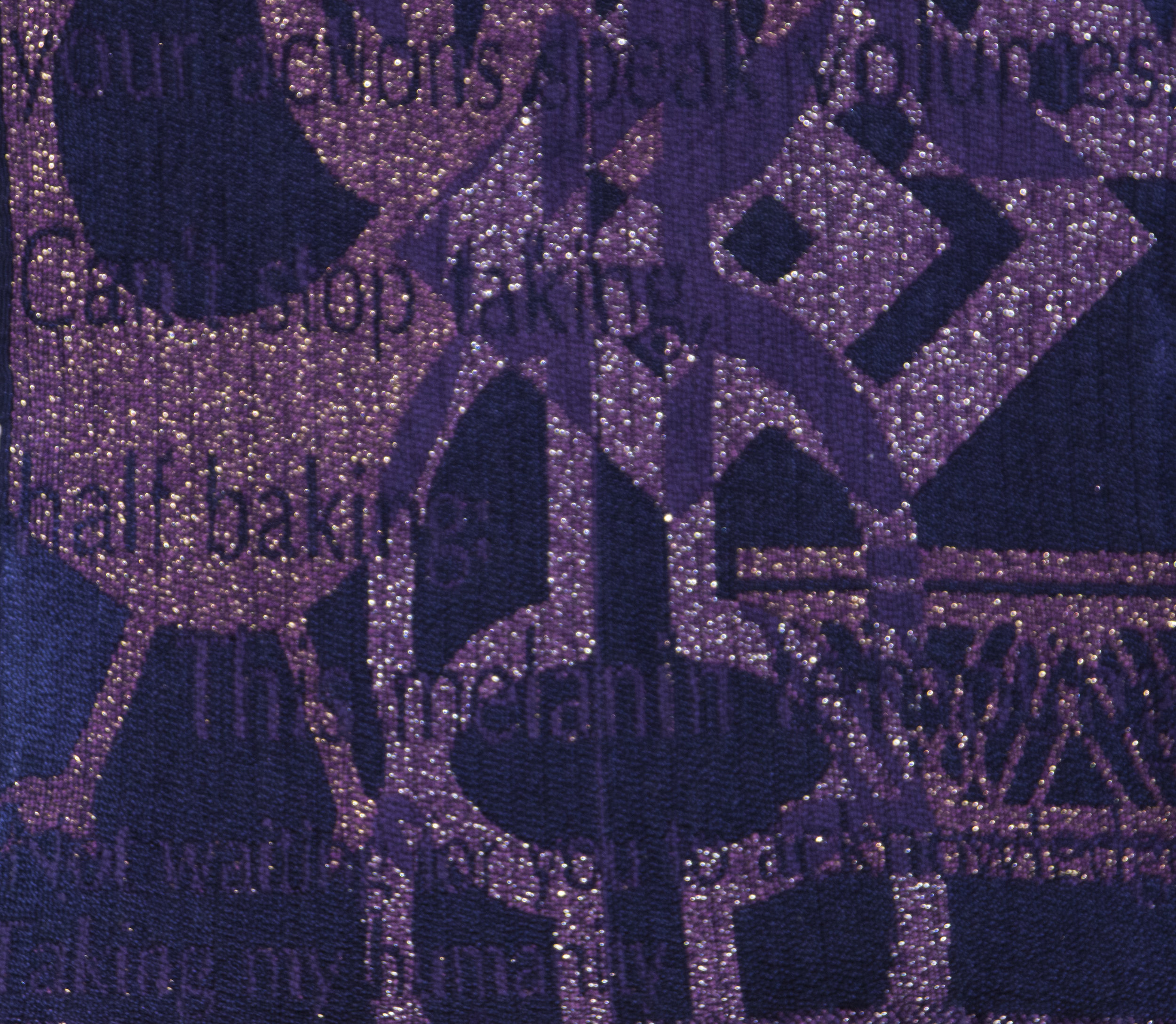Blown Dissonance (detail purple)