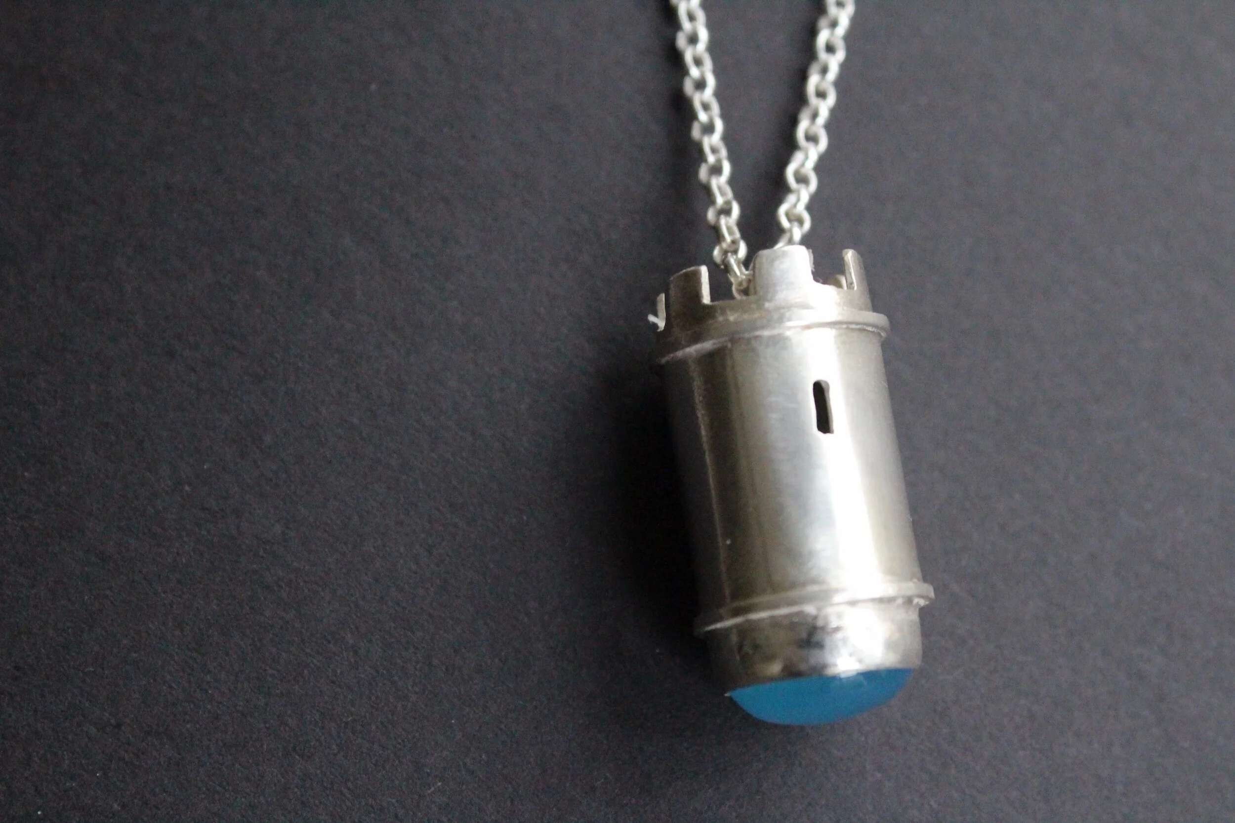 Round Chalcedony Tower Pendant