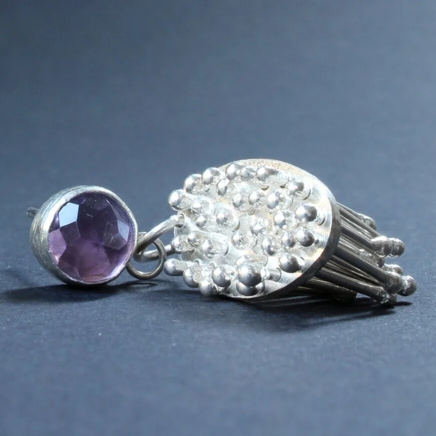 Rosecut+Amethyst+Stone+Earring+Stacked.jpg
