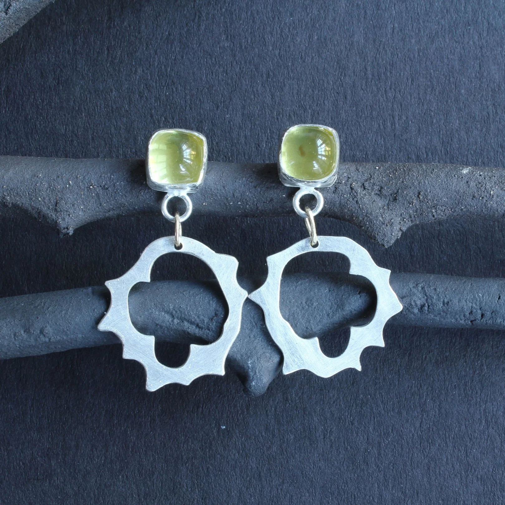 Lemon Drop Thorn Earrings