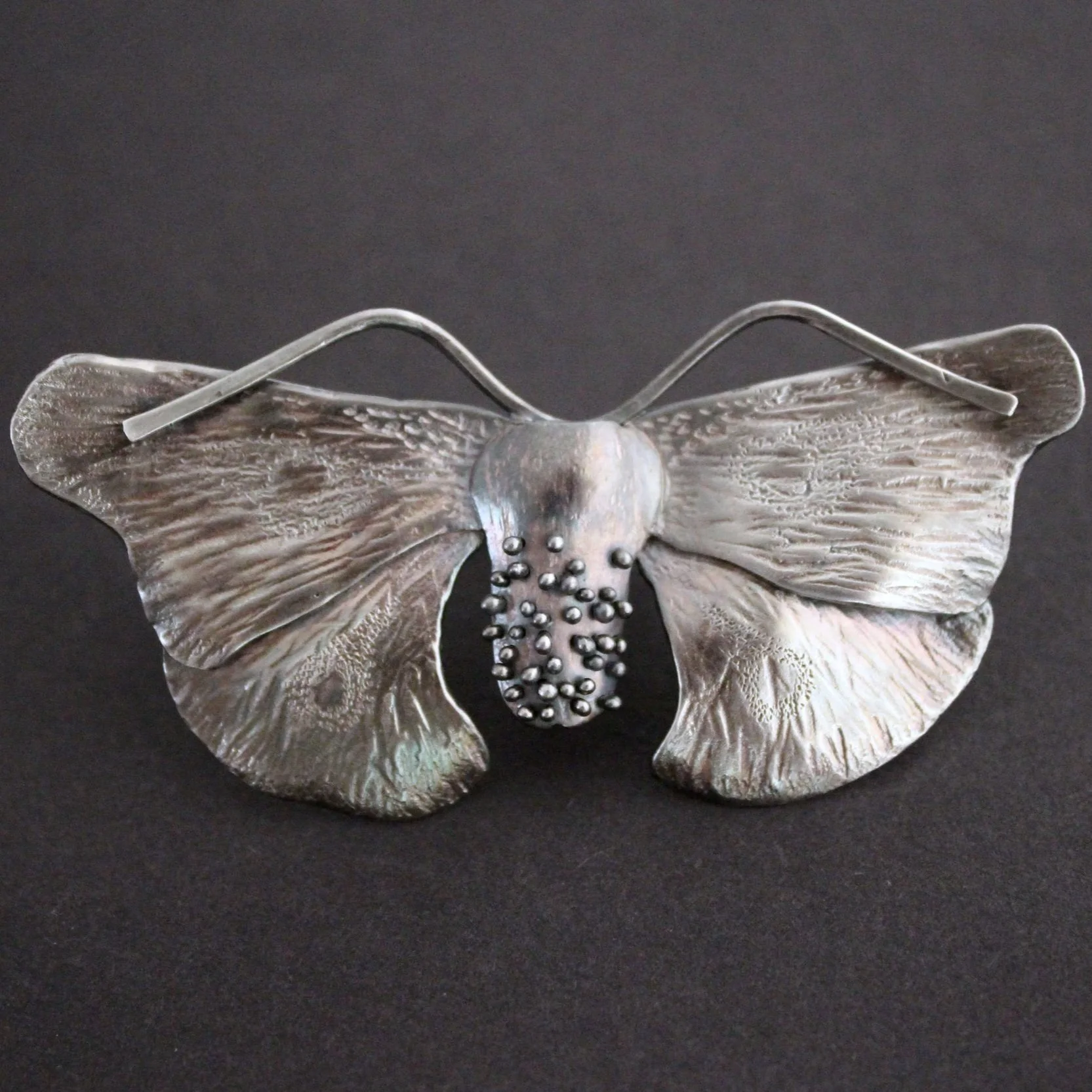 Goth Moth Ring