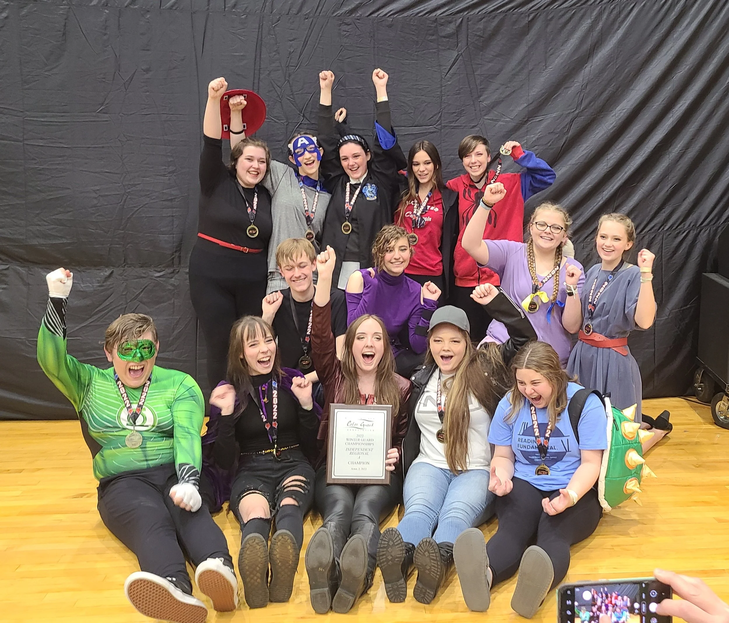 Winter Guard — Spirit of '76 Parkway South High School Marching Band