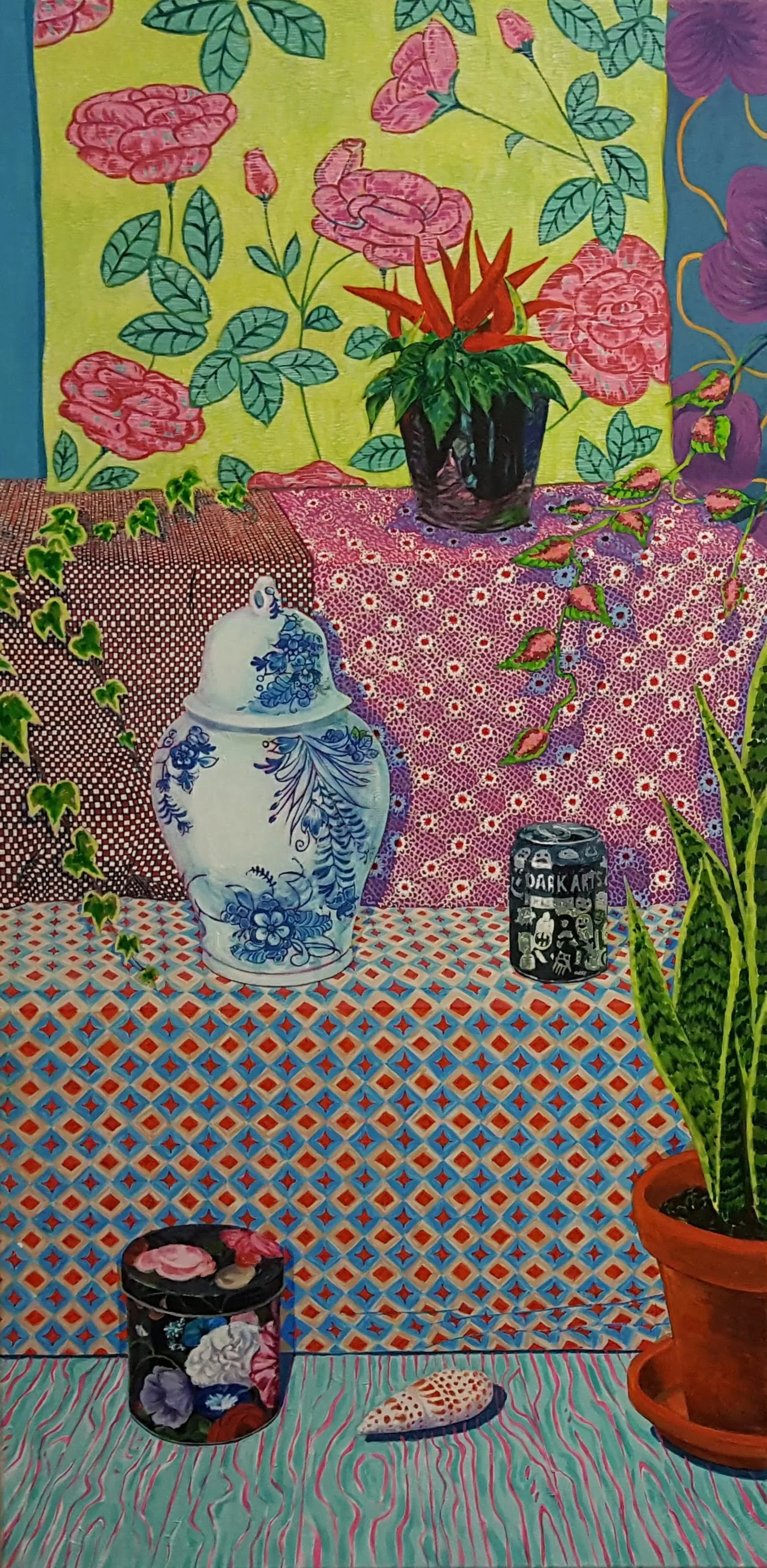 Vertical still life