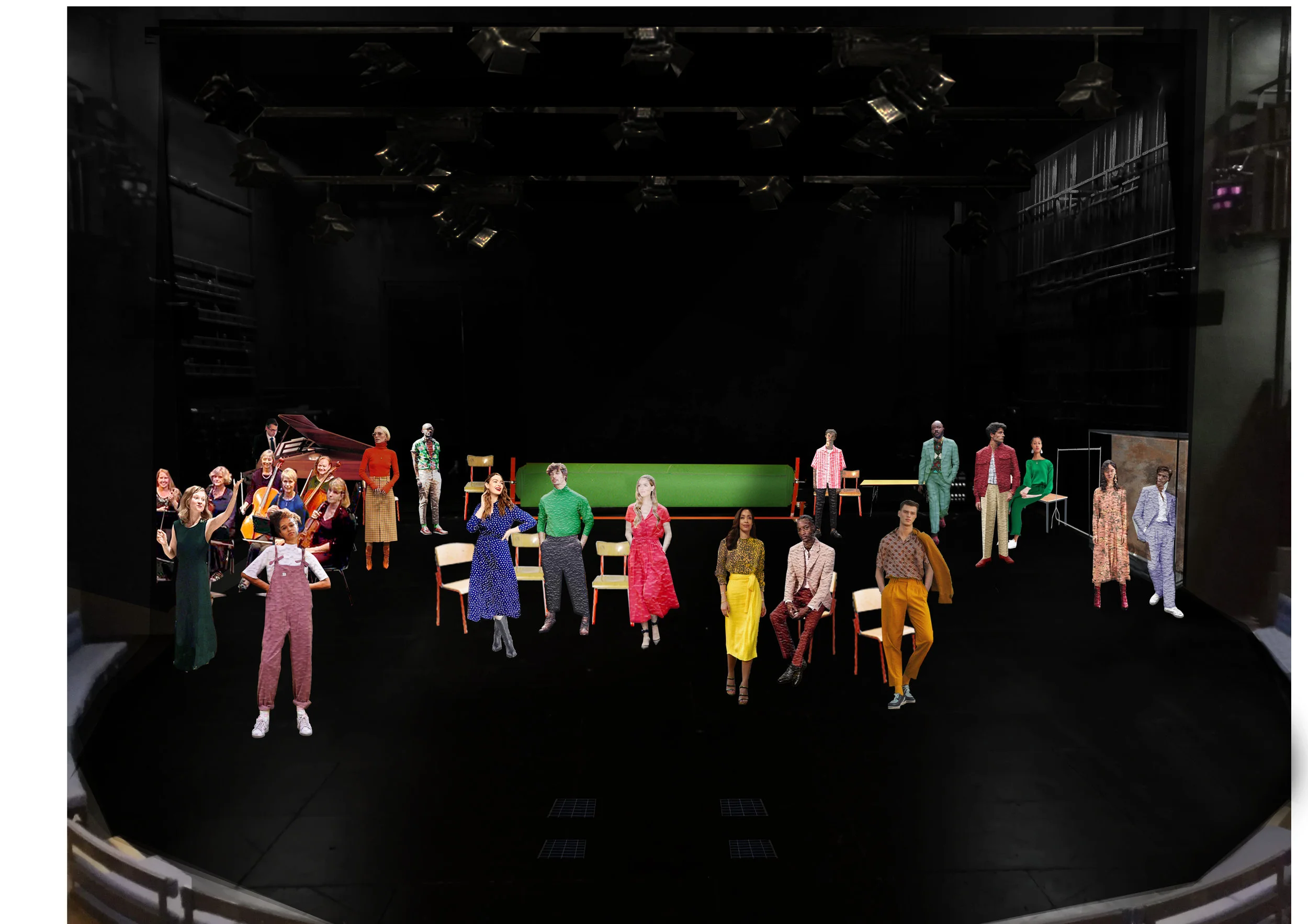 Photoshop rendering- Act 1 Scene 1