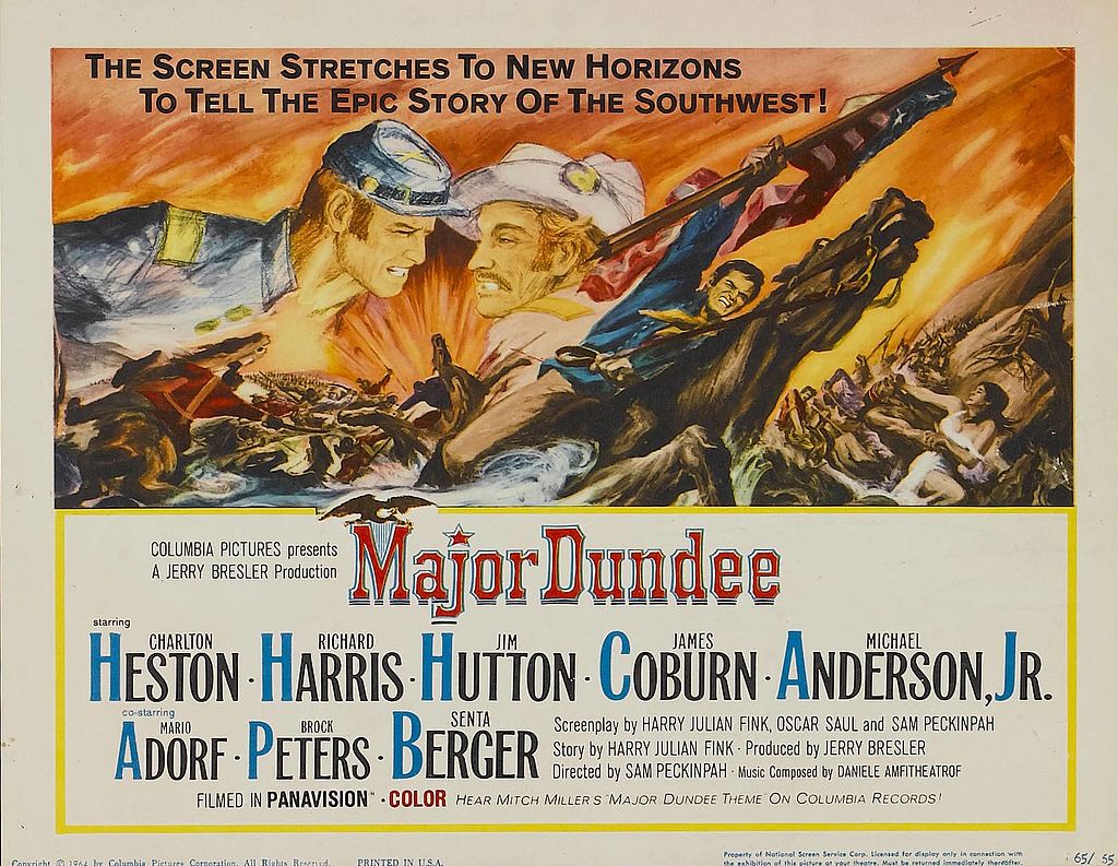 "Major Dundee" starring Charlton Heston (Paramount Pictures)