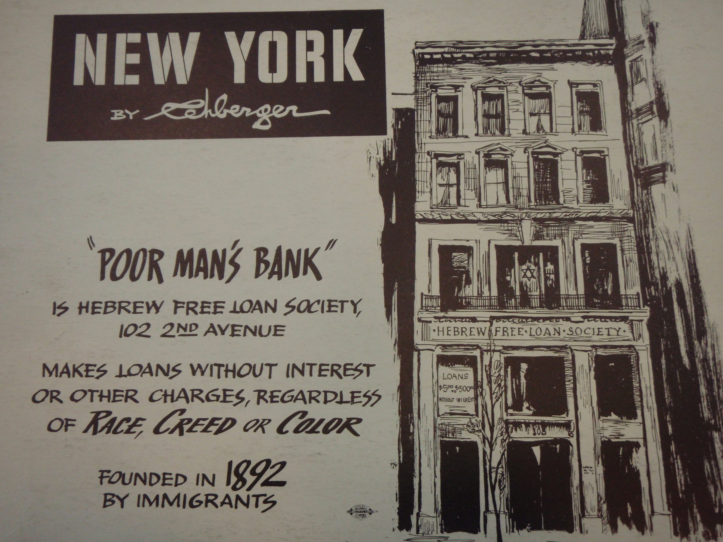 NEW YORK by REHBERGER  1948 #2   Subway Poster  - New York Subways Advertising Co..JPG