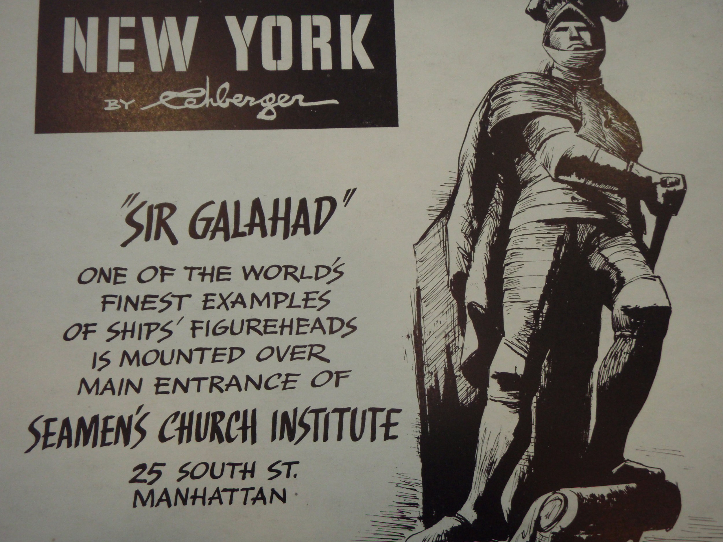 NEW YORK by REHBERGER  1948 #4   Subway Poster  -  New York Subways Advertising Co..JPG