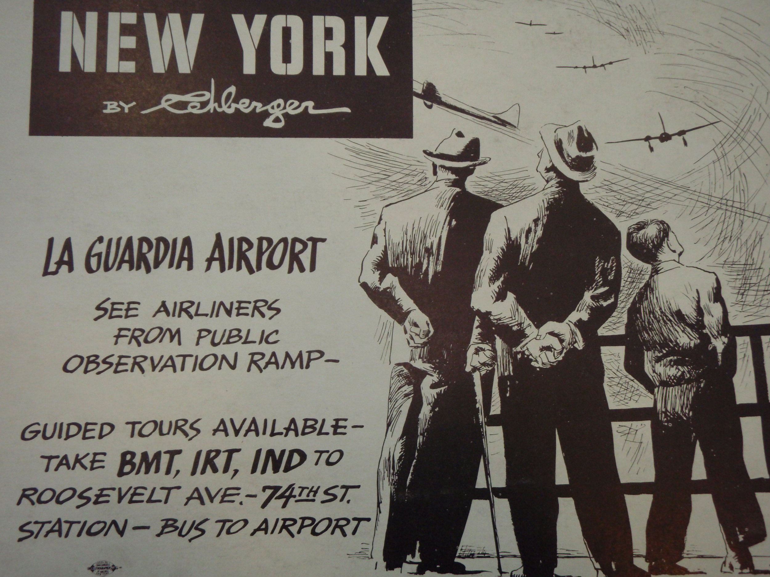 NEW YORK by REHBERGER  1948 #5   Subway Poster -  New York Subways Advertising Co..JPG