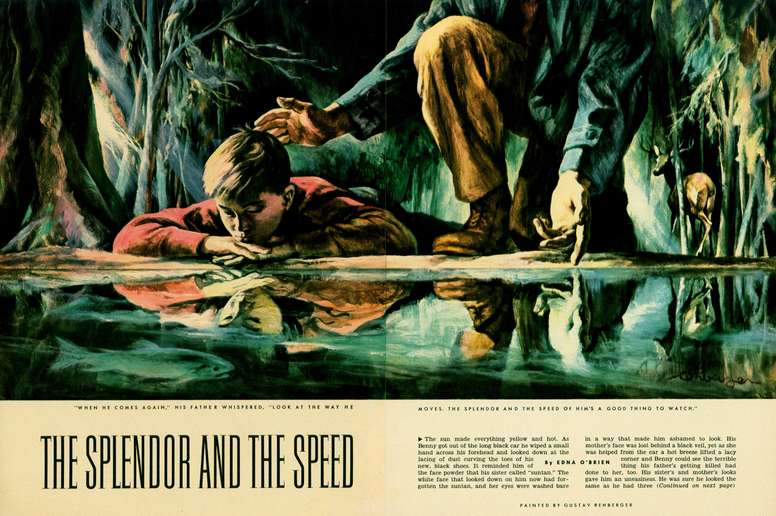 November 1954 - The Splendor and the Speed  (1955 The Art Directors Club of NY Award)