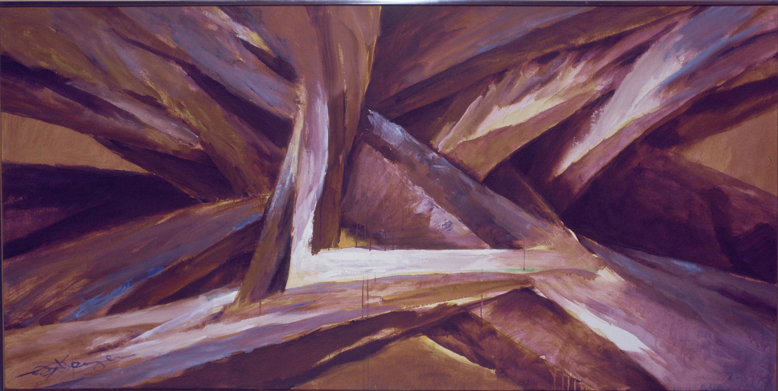 "Eroica III" (Oil, 48 x 96 in)
