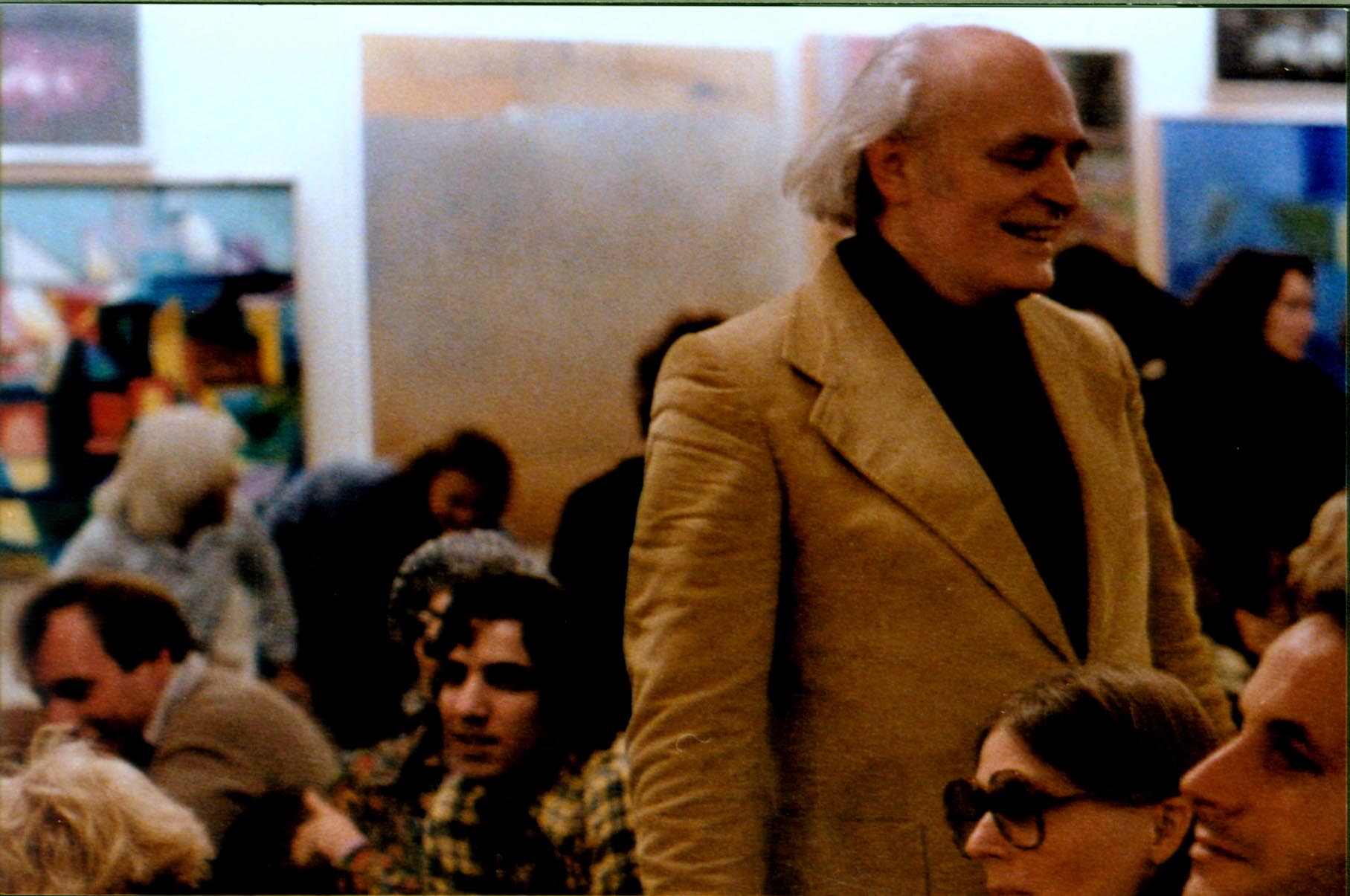 1978 #1e  Art with Music -  Art Students League of NY - Man & Horse.JPG
