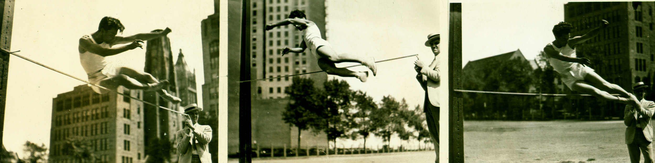 High Jumping in Chicago 1928