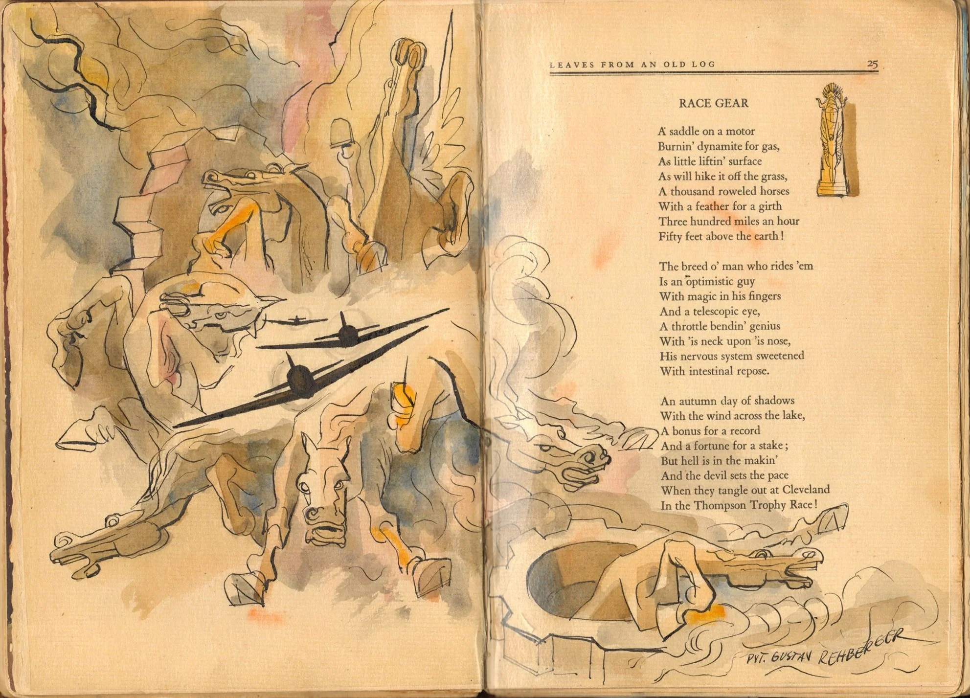 Leaves from an Old Log by Gill Robb Wilson, 1943-1945