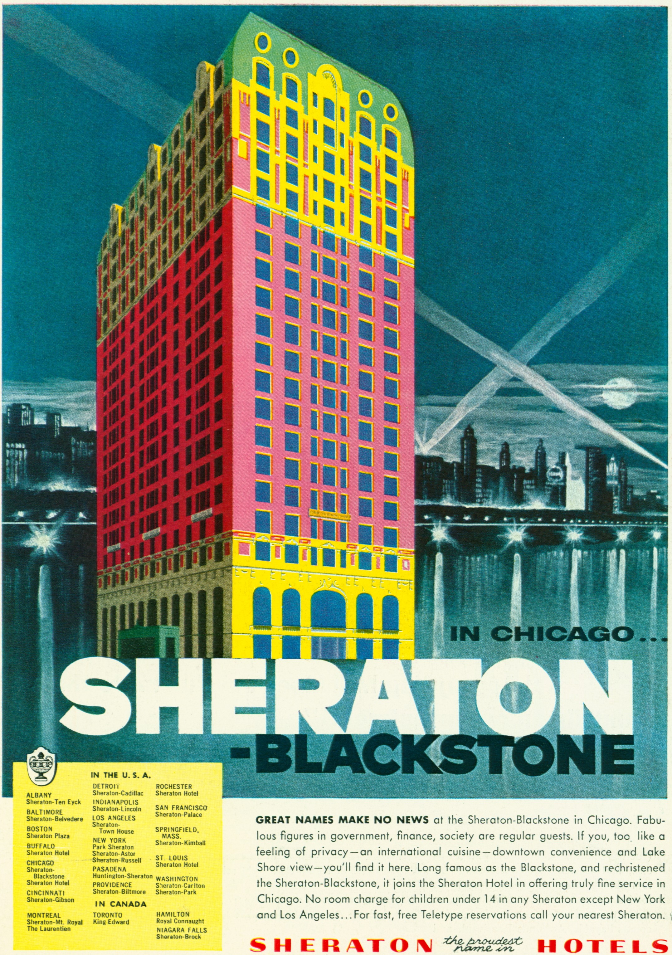 1955 - The Sheraton in Chicago