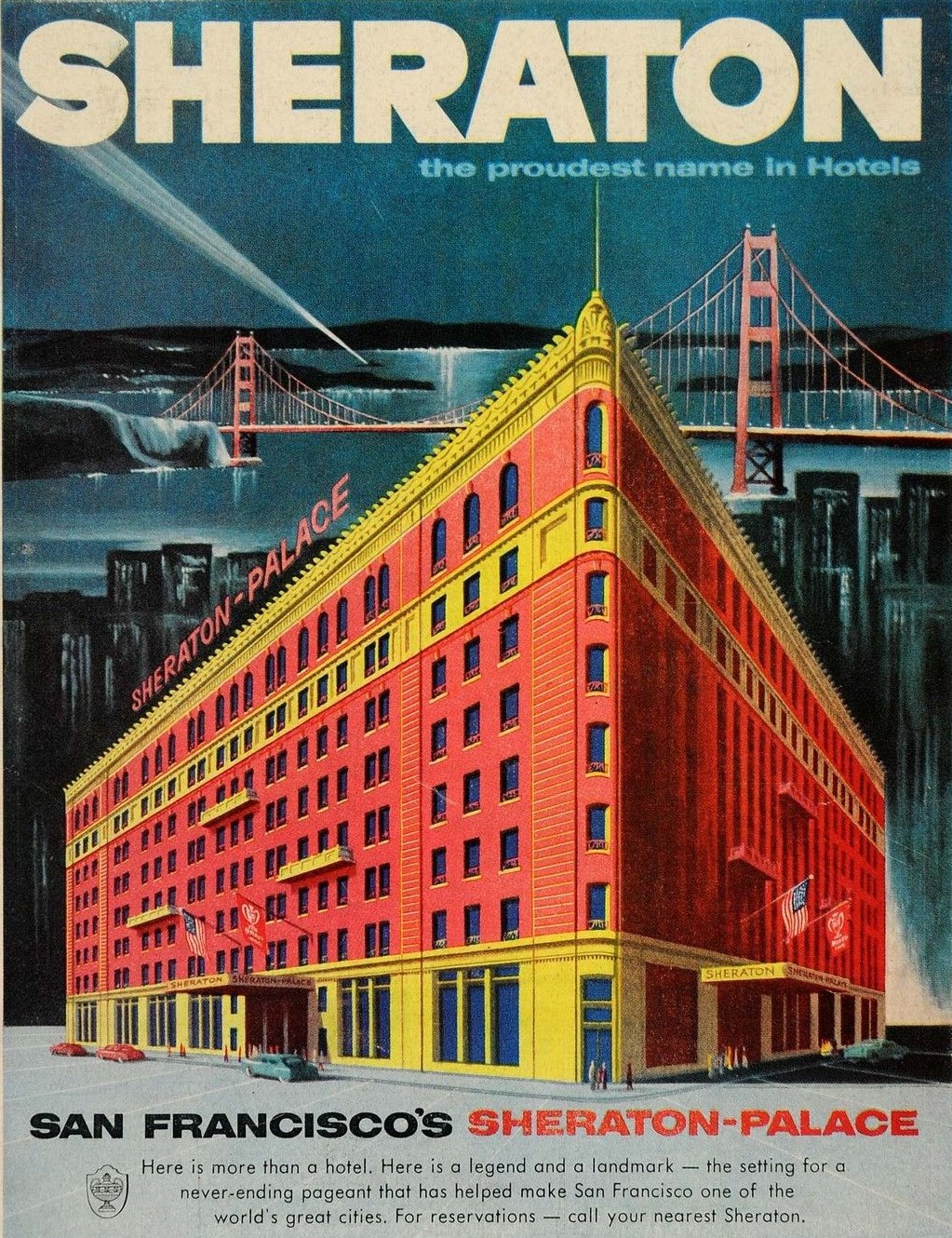 1956 - The Sheraton-Palace in San Francisco