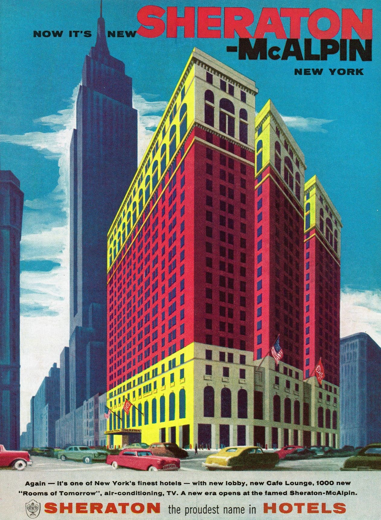 1957 -  The Sheraton-McAlpin in New York