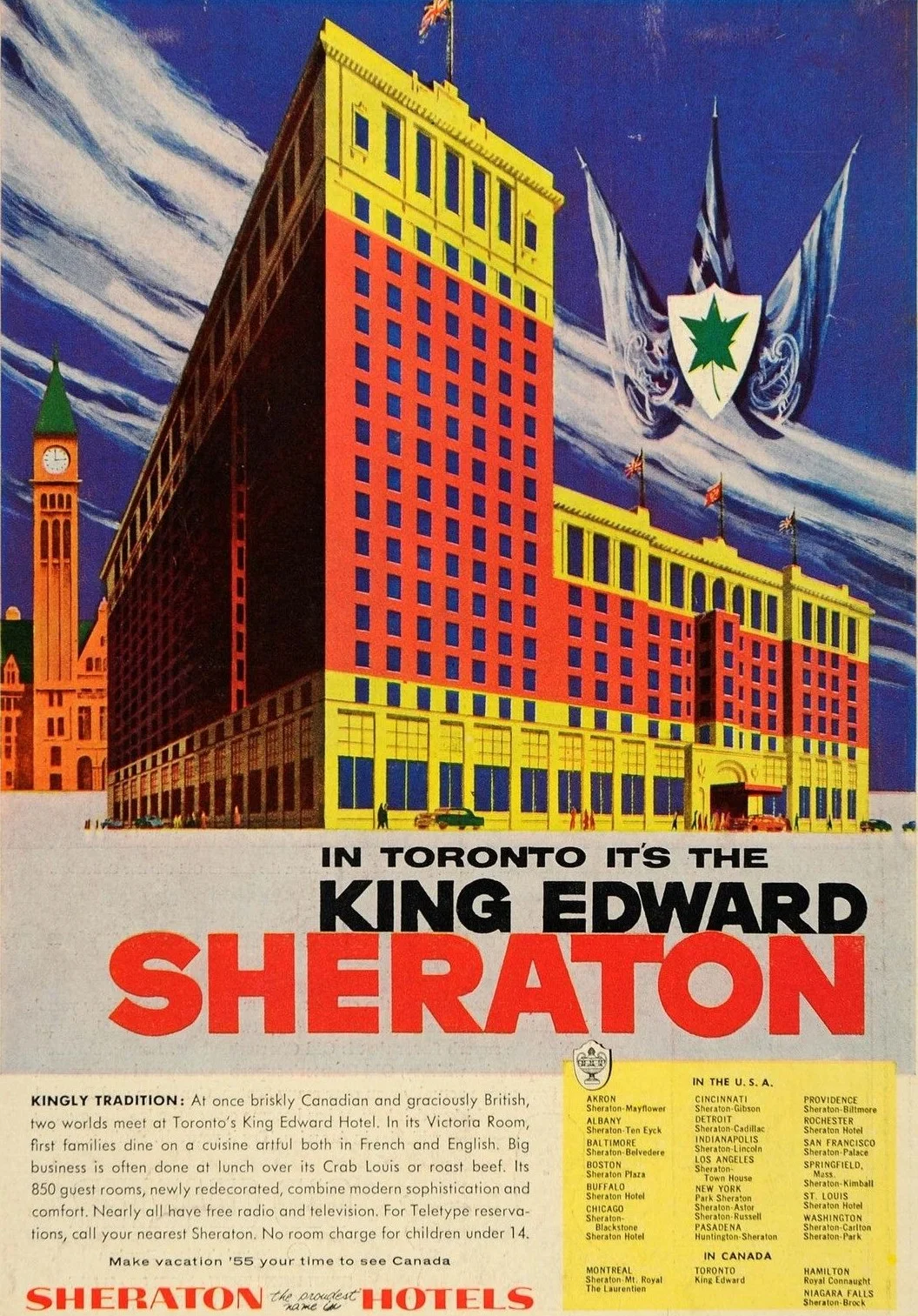 1955 - The Sheraton-King Edward in Toronto