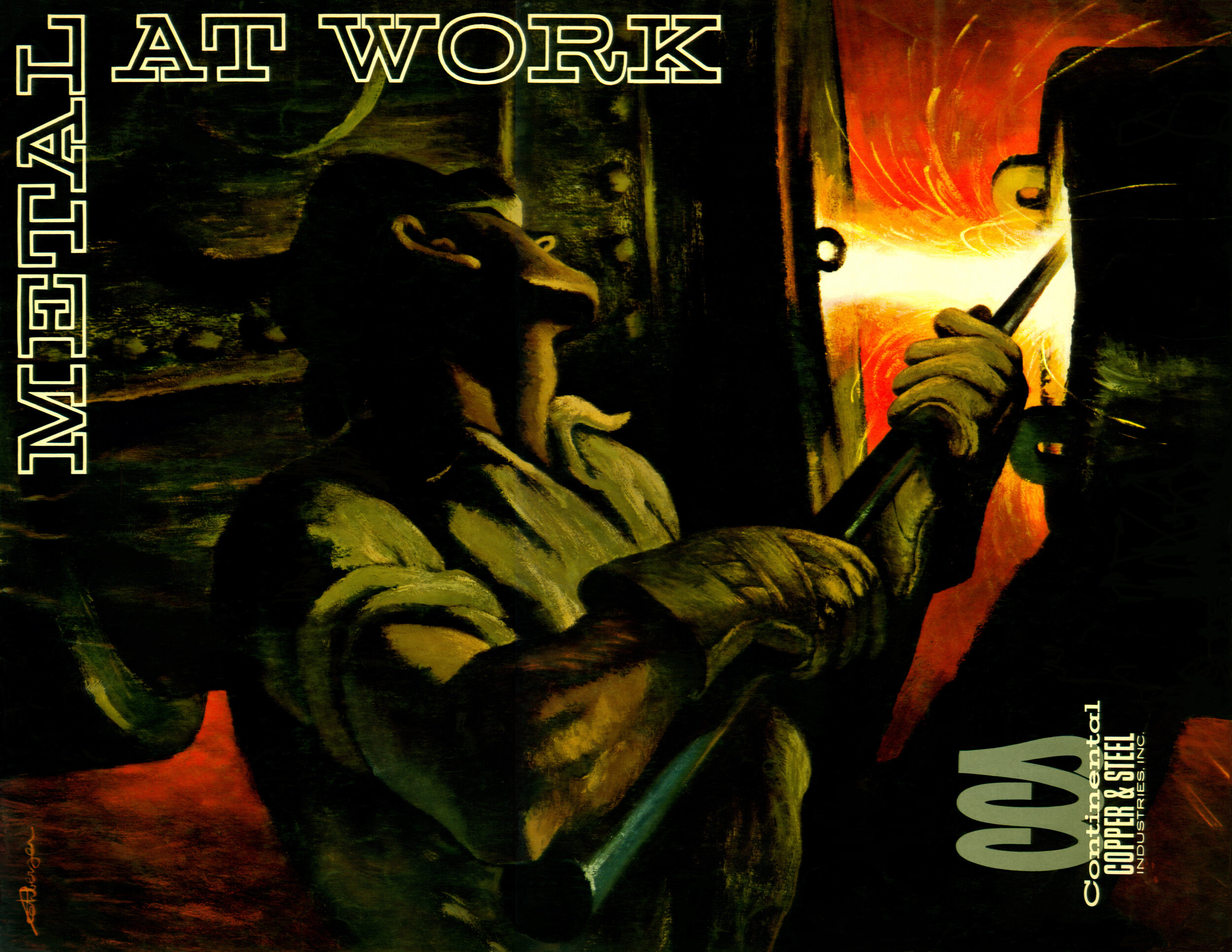 "Metal at Work" Cover
