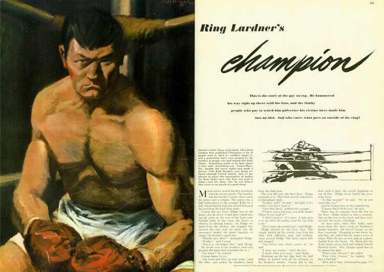 July 1949 - Ring Lardner's Champion