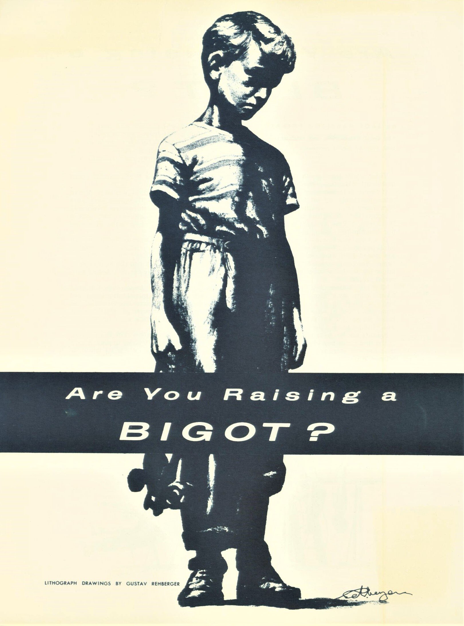 Are You Raising a Bigot Oct 1953 Everywoman's Magazine (1953 4 page pamphlet, Community Relations Service in NYC).jpg