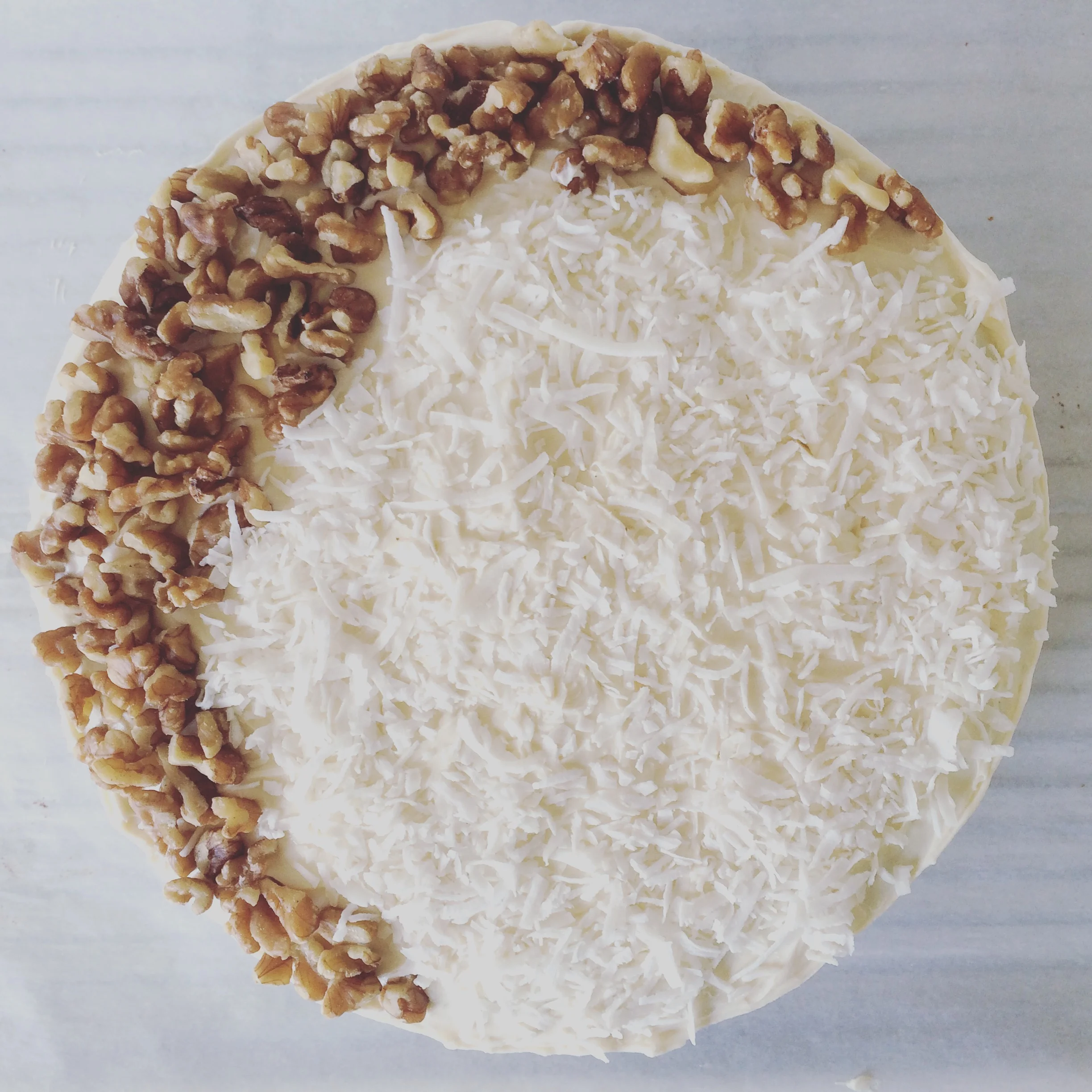 COCONUT CARROT CAKE
