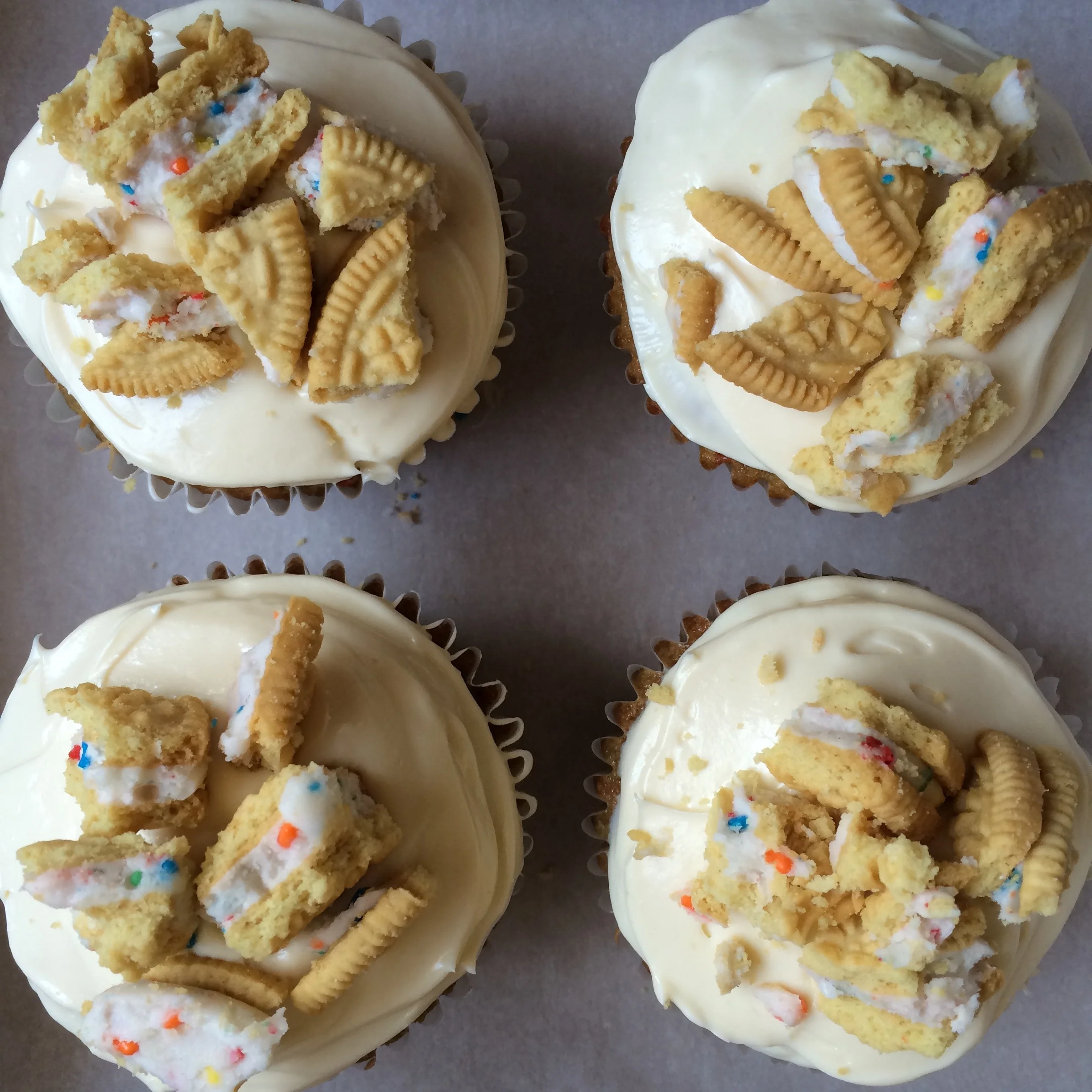 BIRTHDAY CAKE CUPCAKES