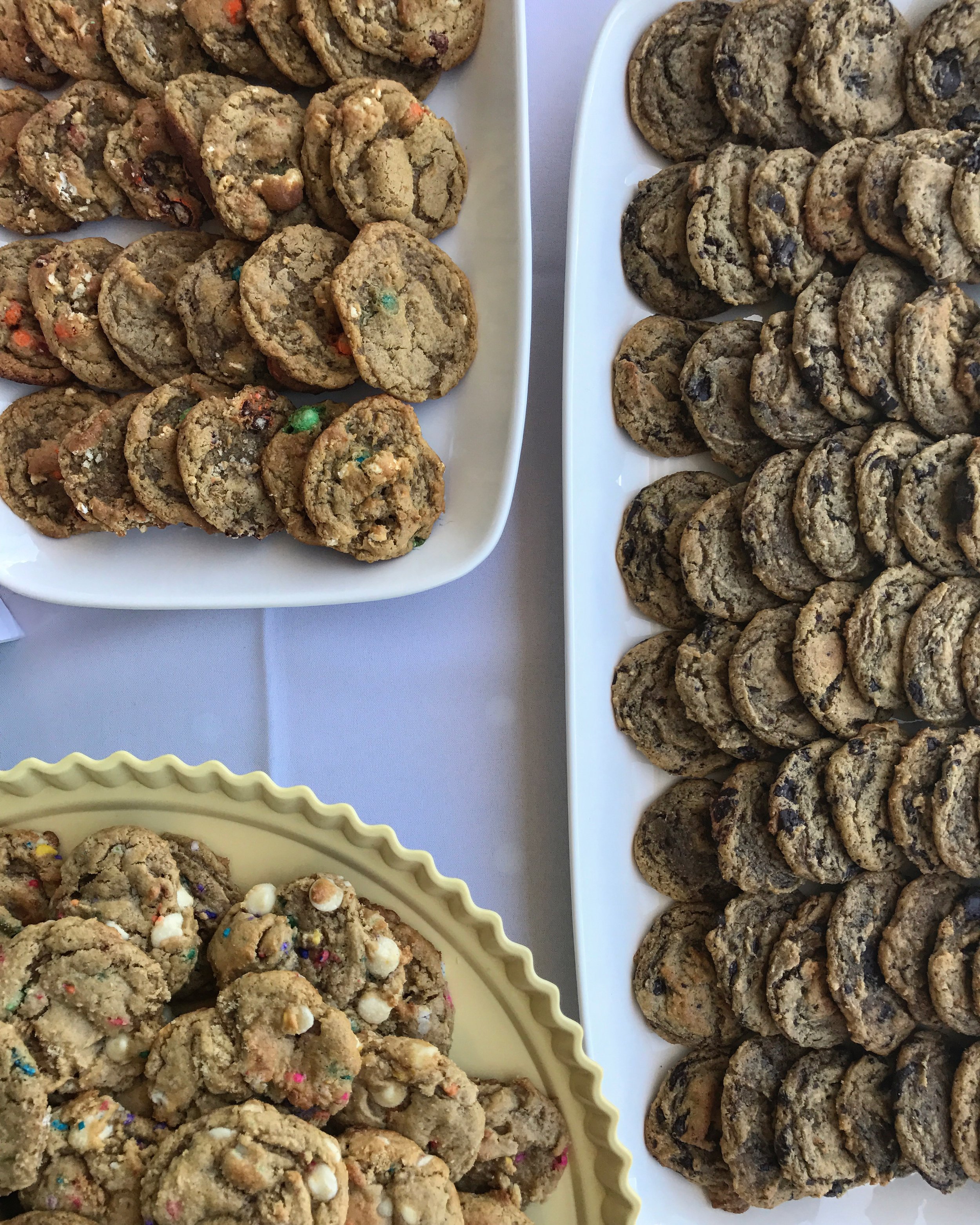 gluten free cookies at a bloggers/influencers get together thrown by Qrated Events .. @qratedevents