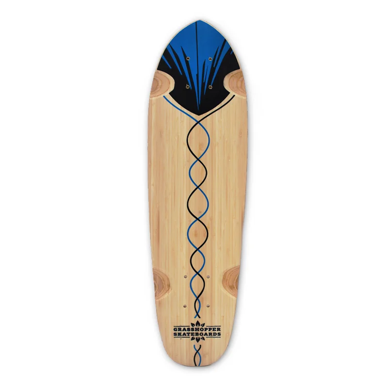 Grasshopper-Skateboard-Shortboard-Mini-cruiser-street-deck-bamboo-hemp-Blue-pintail-2.jpg